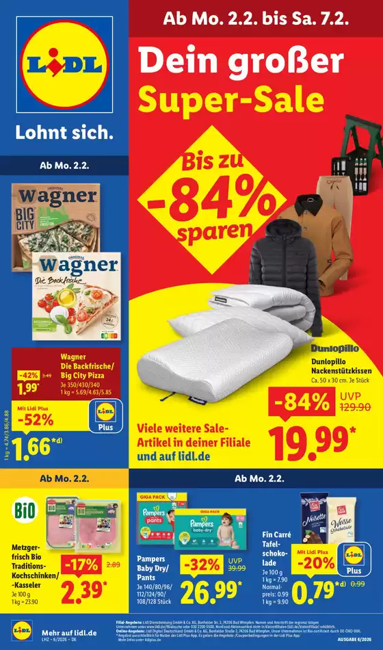 Lidl Katalog in Rees | Dein Grobe Super-Sale` | 2026-02-04T00:00:00.000Z - 2026-02-07T00:00:00.000Z