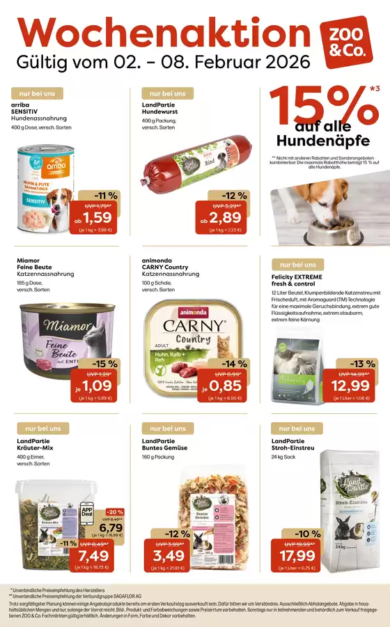 Zoo & Co Katalog in Babenhausen (Hessen) | Wochenaltion | 2026-02-04T00:00:00.000Z - 2026-02-08T00:00:00.000Z