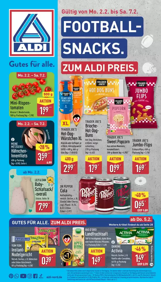 Aldi Nord Katalog in Gelsenkirchen | Aldi Nord flugblatt | 2026-02-02T00:00:00.000Z - 2026-07-02T00:00:00.000Z