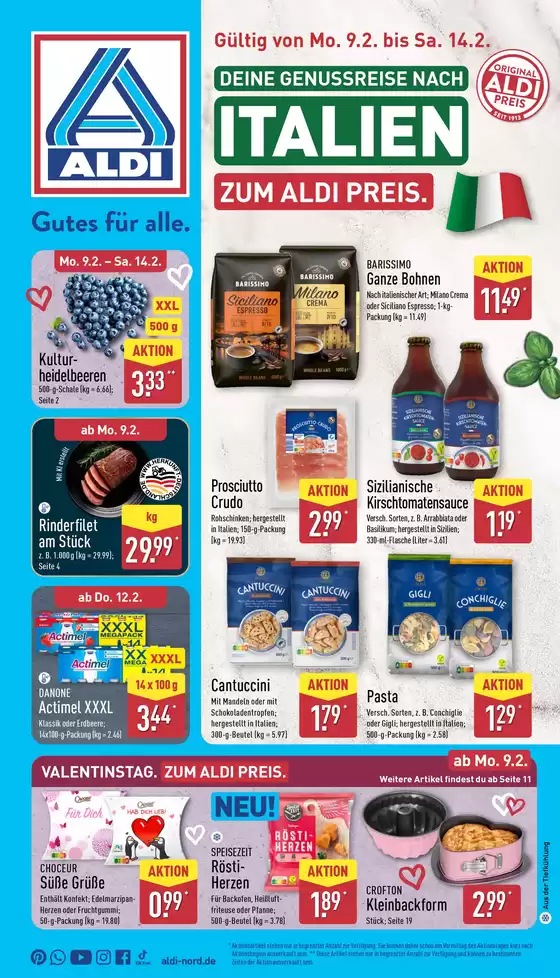 Aldi Nord Katalog in Gescher | Aktuelle Sonderaktionen | 2026-02-09T00:00:00.000Z - 2026-02-14T00:00:00.000Z