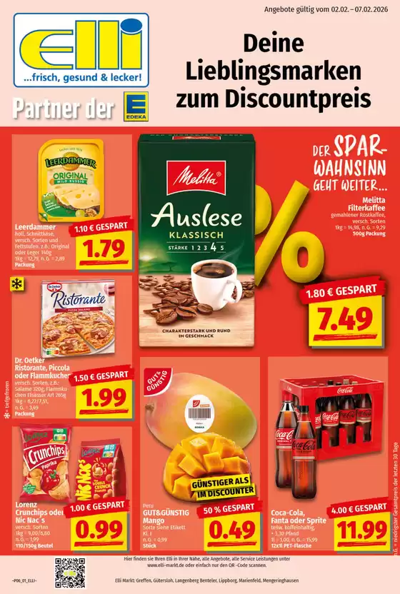 Elli Markt Katalog in Lippetal | Unsere besten Deals für Sie | 2026-02-02T00:00:00.000Z - 2026-02-07T00:00:00.000Z