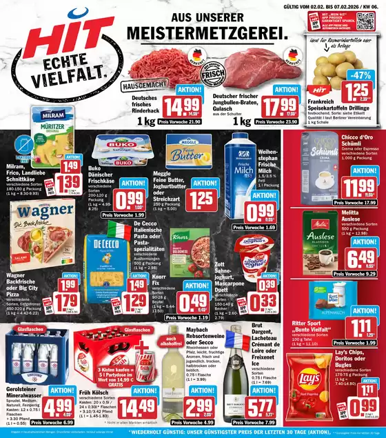 Hit Markt Katalog in Olfen | Hit Markt KW 06/2026 Siegburg | 2026-02-02T00:00:00.000Z - 2026-02-07T00:00:00.000Z