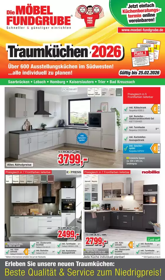 Möbelfundgrube Katalog in Leipzig | Sonderangebote für Sie | 2026-02-05T00:00:00.000Z - 2026-02-25T00:00:00.000Z