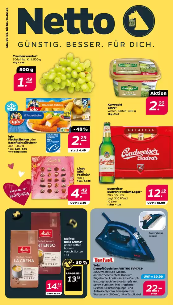 Netto Katalog in Hochdorf (Esslingen) | Exklusive Deals für unsere Kunden | 2026-02-09T00:00:00.000Z - 2026-02-14T00:00:00.000Z