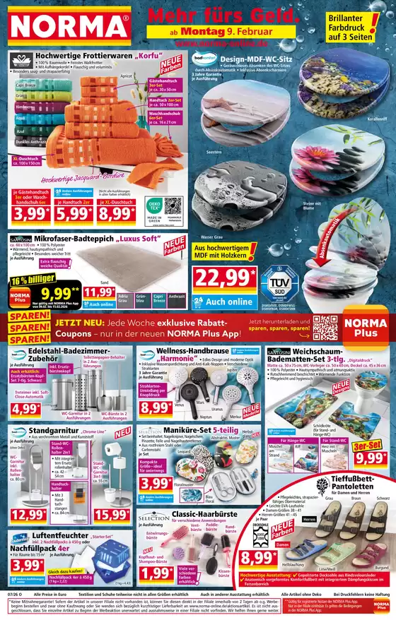 Norma Katalog in Stadtlohn | Tolles Angebot für alle Kunden | 2026-02-09T00:00:00.000Z - 2026-02-15T00:00:00.000Z