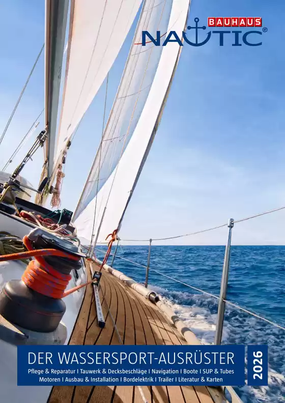 Bauhaus Katalog in Nürnberg | Nautik katalog 2026 | 2026-02-01T00:00:00.000Z - 2026-02-28T00:00:00.000Z