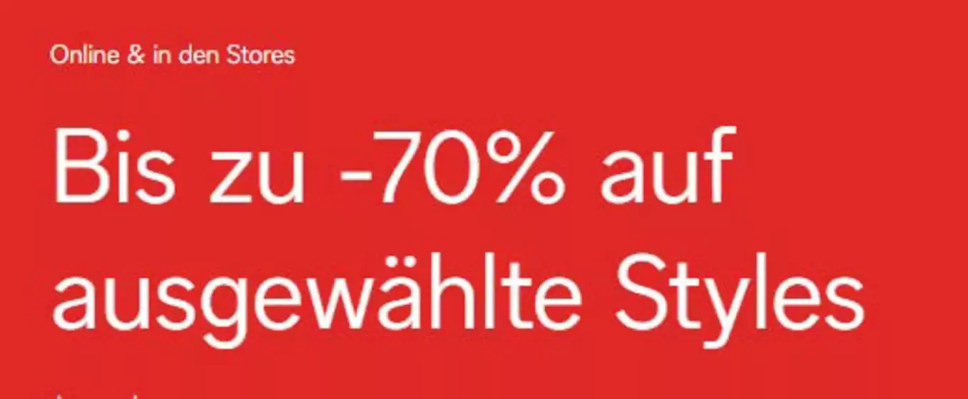C&A Katalog in Aachen | Bis Zu -70% Auf Ausgeqahlte Styles | 2026-02-05T00:00:00.000Z - 2026-02-14T00:00:00.000Z