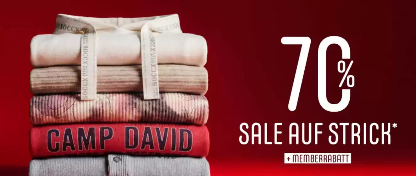 Camp David Katalog in Markranstädt | 70% Sale Auf Strick | 2026-02-05T00:00:00.000Z - 2026-02-14T00:00:00.000Z