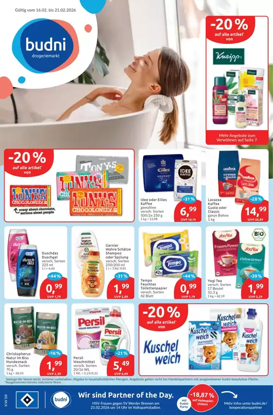 Budni Katalog in Stuttgart | Angebote für Schnäppchenjäger | 2026-02-16T00:00:00.000Z - 2026-02-21T00:00:00.000Z