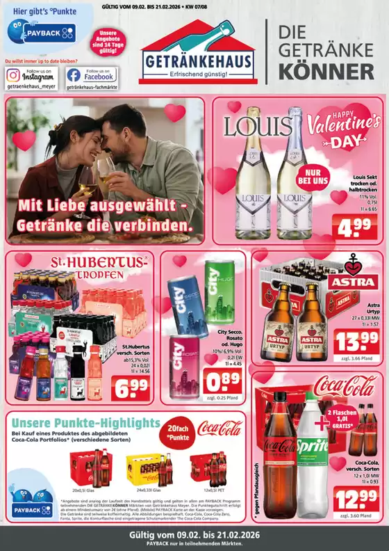 Getränkehaus Katalog in Frankfurt am Main | MEY West KW07 08 09.02.2026 21.02.2026 | 2026-02-09T00:00:00.000Z - 2026-02-21T00:00:00.000Z
