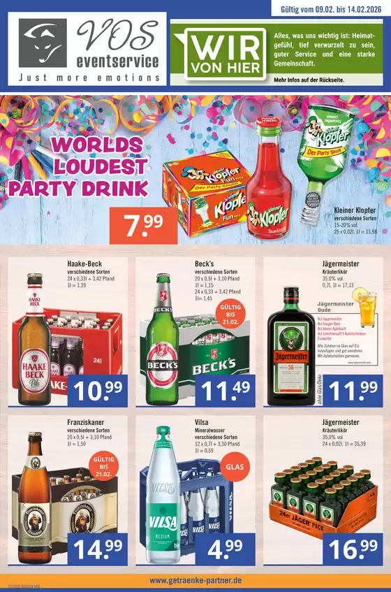 GetränkePartner Katalog in Goslar | Neue Angebote zum Entdecken | 2026-02-09T00:00:00.000Z - 2026-02-14T00:00:00.000Z