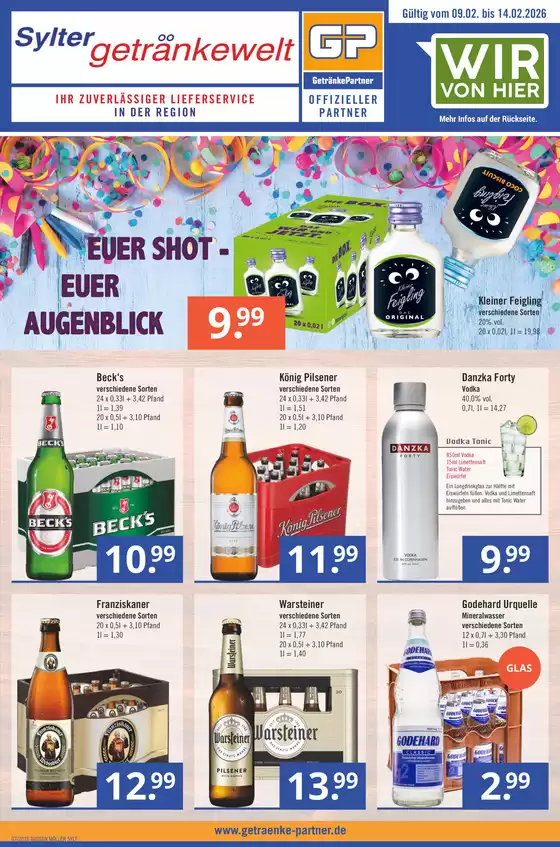 GetränkePartner Katalog in Goslar | Top-Angebote für Sparfüchse | 2026-02-09T00:00:00.000Z - 2026-02-14T00:00:00.000Z