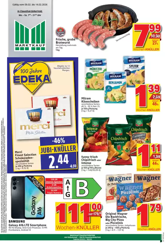 Marktkauf Katalog in Denkte | Exklusive Deals und Schnäppchen | 2026-02-09T00:00:00.000Z - 2026-02-14T00:00:00.000Z