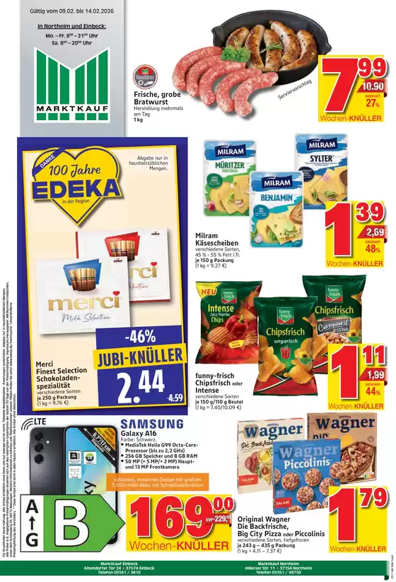 Marktkauf Katalog in Denkte | Exklusive Schnäppchen | 2026-02-09T00:00:00.000Z - 2026-02-14T00:00:00.000Z