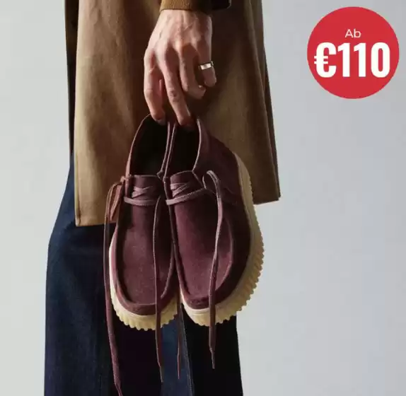 Clarks Katalog in Augsburg | AB €110 | 2026-02-12T00:00:00.000Z - 2026-02-26T00:00:00.000Z