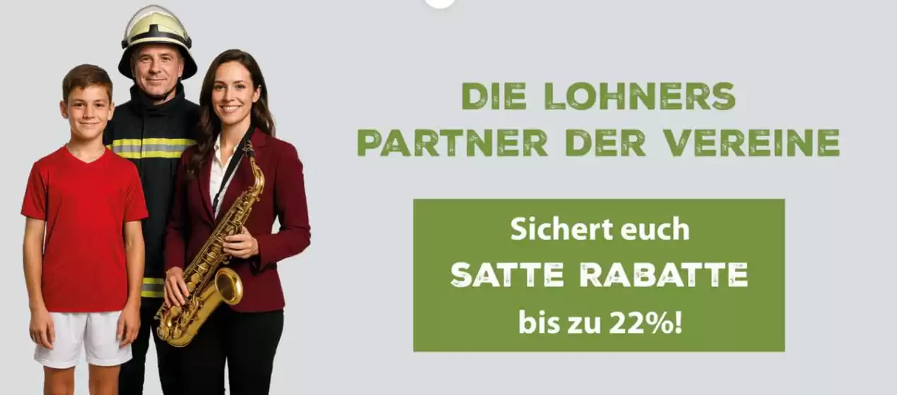 Die Lohners Katalog in Fellbach | Die Lohners Partner Der Verine | 2026-03-03T00:00:00.000Z - 2026-03-19T00:00:00.000Z