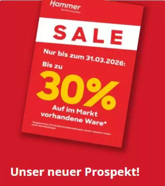 Hammer Katalog in Taufkirchen (München) | Sale Bis Zu 30%  | 2026-03-05T00:00:00.000Z - 2026-03-31T00:00:00.000Z