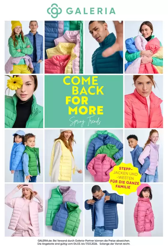 Galeria Karstadt Kaufhof Katalog in Chemnitz | Galeria Karstadt Kaufhof Angebote | 2026-03-04T00:00:00.000Z - 2026-03-17T00:00:00.000Z