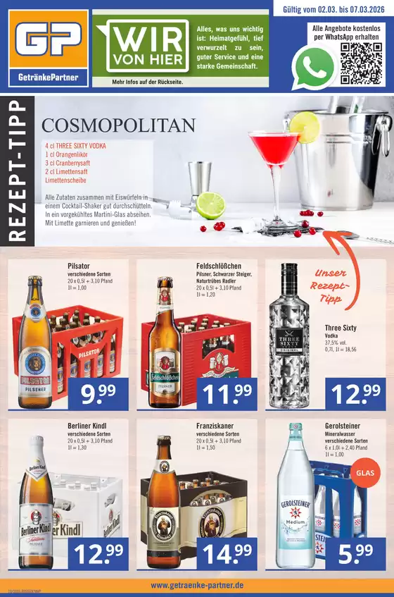 GetränkePartner Katalog in Dortmund | Große Auswahl an Angeboten | 2026-03-02T00:00:00.000Z - 2026-03-07T00:00:00.000Z