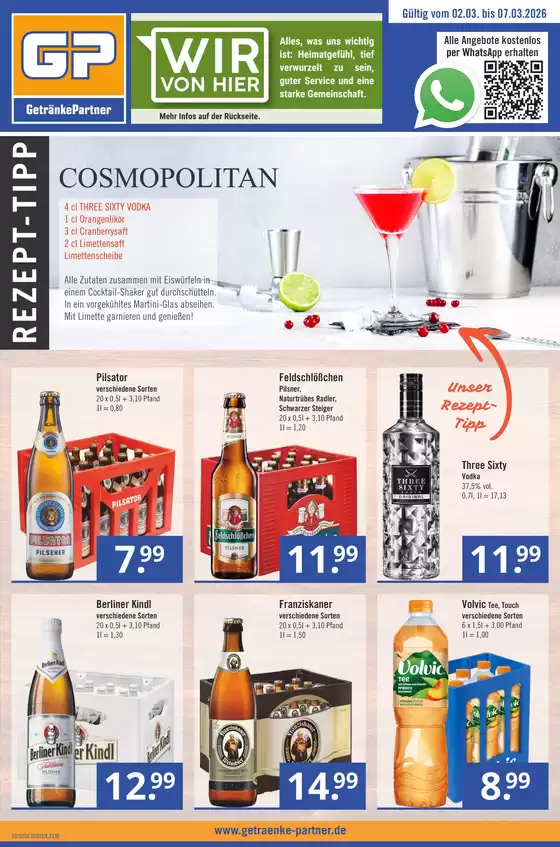 GetränkePartner Katalog in Dortmund | Tolles Angebot für alle Kunden | 2026-03-02T00:00:00.000Z - 2026-03-07T00:00:00.000Z