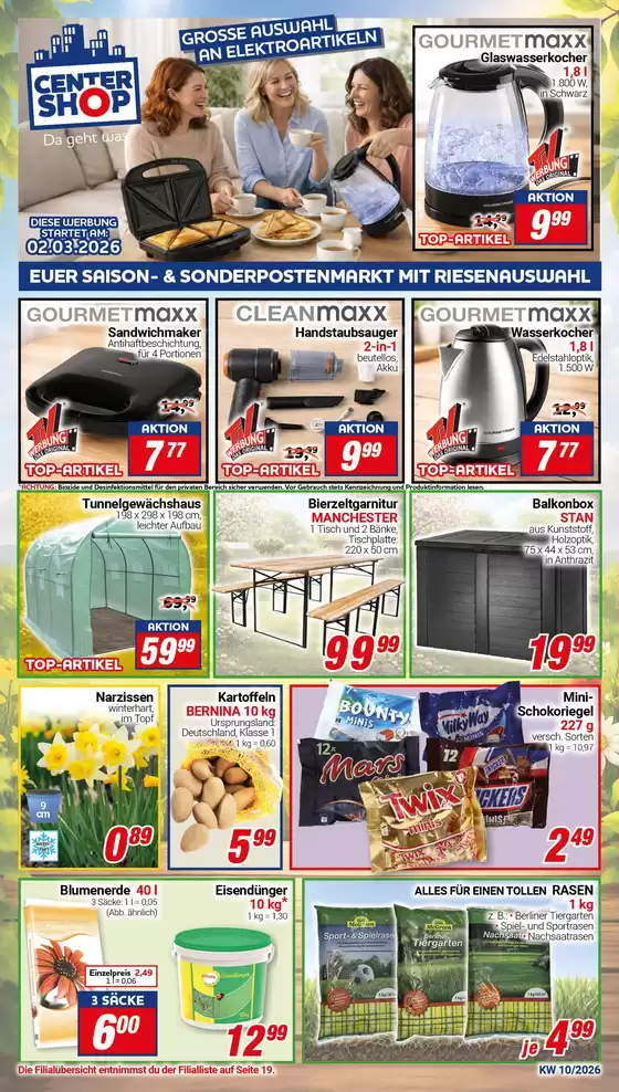 CENTERSHOP Katalog in Chemnitz | KW10 | 2026-03-02T00:00:00.000Z - 2026-03-08T00:00:00.000Z