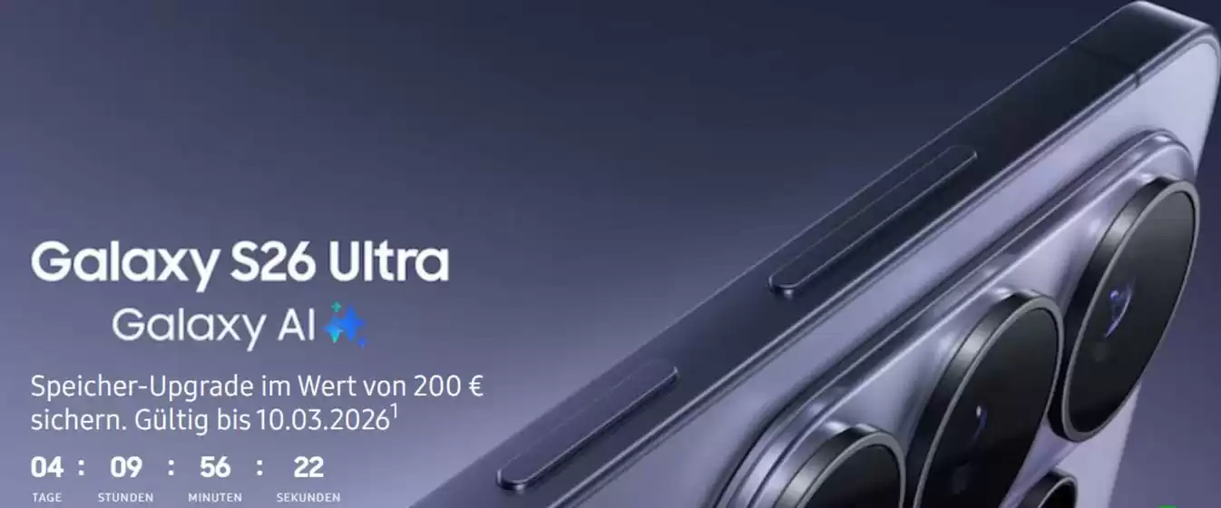 Samsung Katalog | Samsung S26 Ultra Galaxy Al | 2026-03-06T00:00:00.000Z - 2026-03-10T00:00:00.000Z