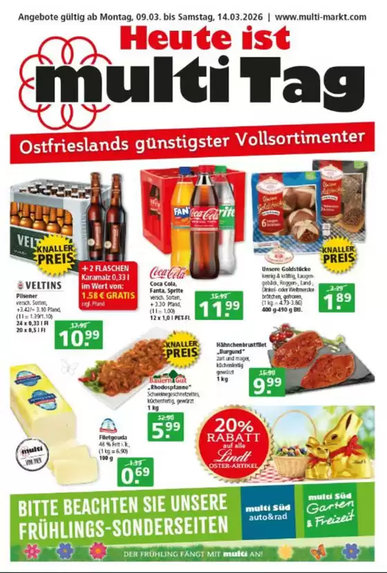 Multi  Markt Katalog | Ostfrieslands Gunstigster Vollsortimenter` | 2026-03-09T00:00:00.000Z - 2026-03-14T00:00:00.000Z