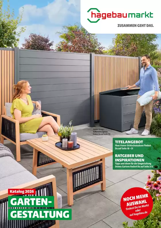 hagebau Fachhandel Katalog in Münster | GARTENGESTALTUNG | 2026-03-12T00:00:00.000Z - 2026-12-31T00:00:00.000Z