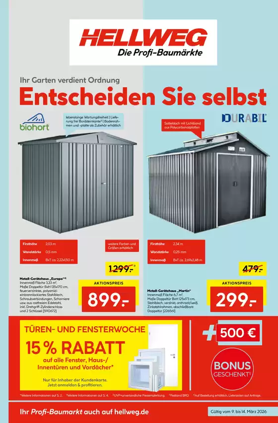 Hellweg Katalog in Münster | Entscheiden Sie Selbst | 2026-03-12T00:00:00.000Z - 2026-03-14T00:00:00.000Z