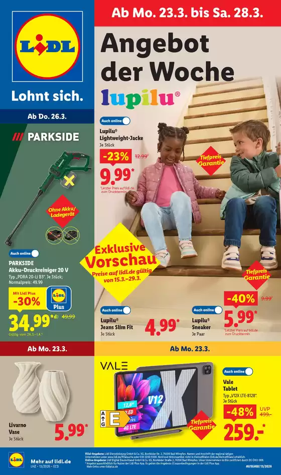 Lidl Katalog | 23.03.2026 28.03.2026 | 2026-03-23T00:00:00.000Z - 2026-03-28T00:00:00.000Z
