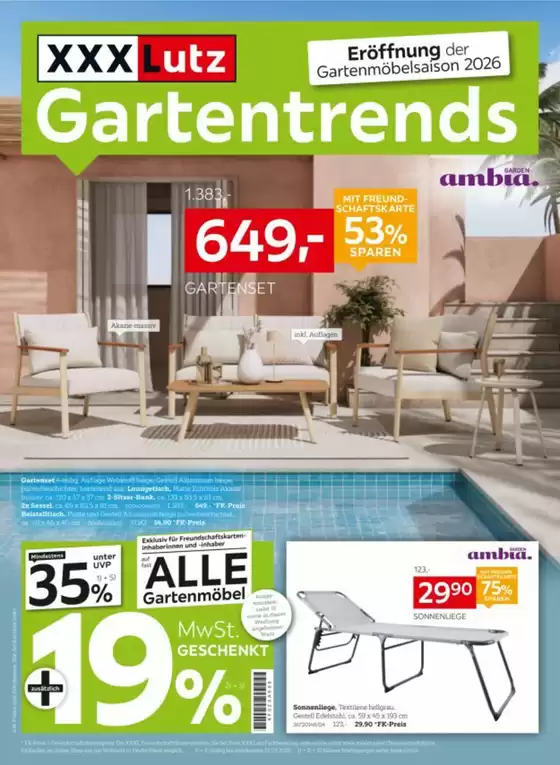 XXXLutz Katalog | Gartentrends | 2026-02-24T00:00:00.000Z - 2026-03-23T00:00:00.000Z