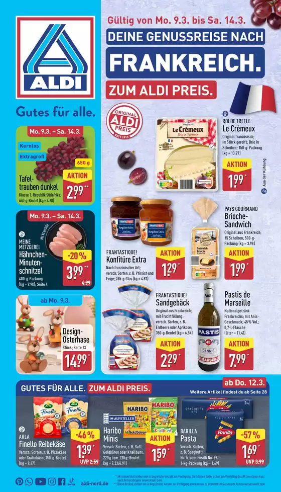 Aldi Nord Katalog in Hannover | Aldi Nord flugblatt | 2026-03-09T00:00:00.000Z - 2026-03-14T00:00:00.000Z