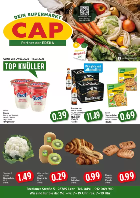 CAP Markt Katalog in Harpstedt (Flecken) | Exklusive Deals und Schnäppchen | 2026-03-09T00:00:00.000Z - 2026-03-14T00:00:00.000Z