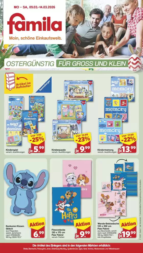 famila Nordwest Katalog in Harpstedt (Flecken) | Sonderangebote | 2026-03-08T00:00:00.000Z - 2026-03-14T00:00:00.000Z