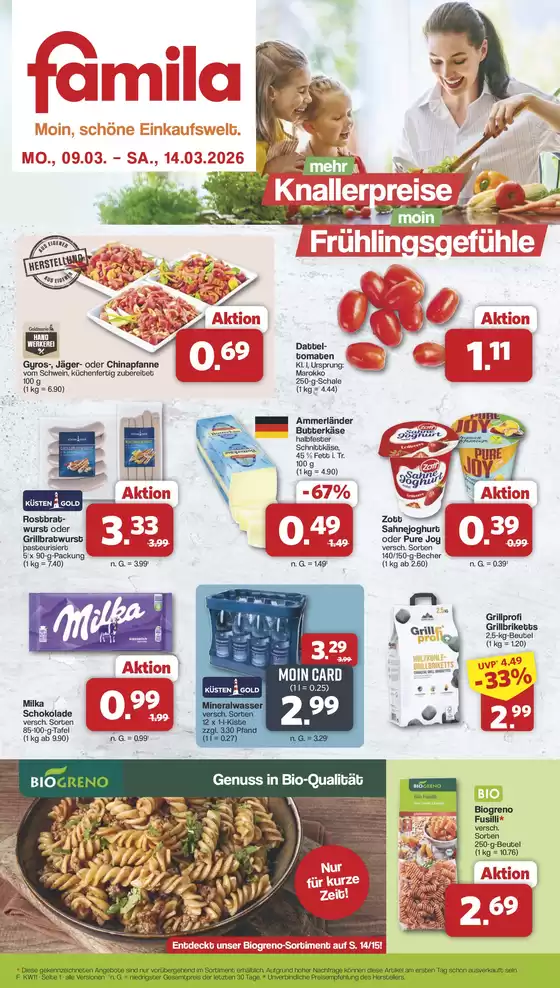 famila Nordwest Katalog in Harpstedt (Flecken) | Markt - Angebote | 2026-03-08T00:00:00.000Z - 2026-03-14T00:00:00.000Z