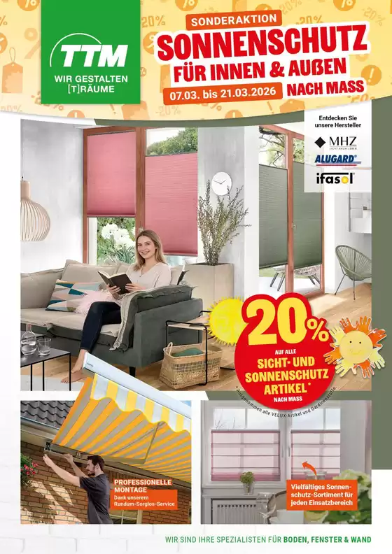 TTM Katalog in Fürth | Tolle Rabatte auf ausgewählte Produkte | 2026-03-07T00:00:00.000Z - 2026-03-21T00:00:00.000Z