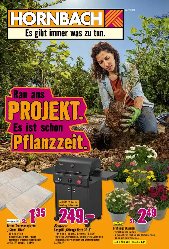 Hornbach Katalog in Fürth | Ran ans Projekt. Es ist schon Pflanzzeit. | 2026-03-01T00:00:00.000Z - 2026-03-31T00:00:00.000Z