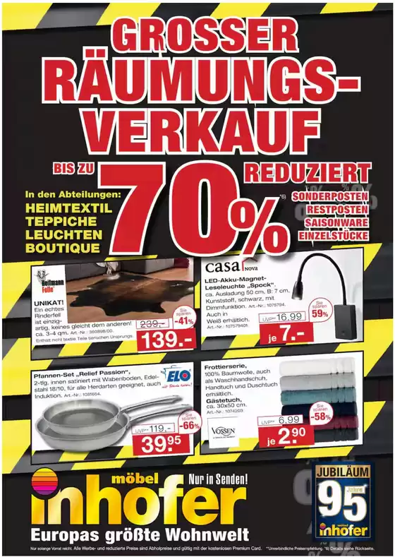 Möbel Inhofer Katalog in Maulburg | Grodder Raumungs Verkauf Bis Zu 70% Reduziertt | 2026-03-17T00:00:00.000Z - 2026-03-21T00:00:00.000Z