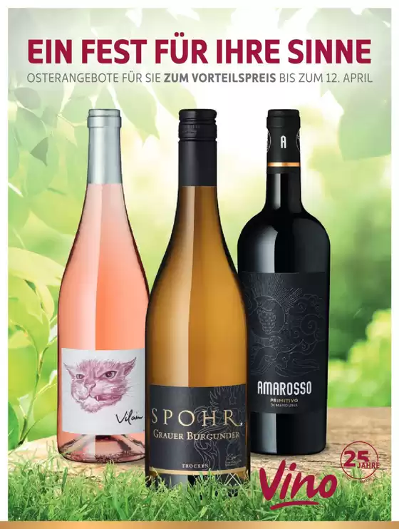 Vino Weinmarkt Katalog in Petershagen | Ein Fest Fur Ihre Sinne | 2026-03-17T00:00:00.000Z - 2026-04-12T00:00:00.000Z