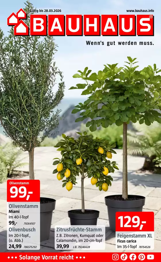 Bauhaus Katalog in Freising | Werbung kw12 224 | 2026-03-16T00:00:00.000Z - 2026-03-28T00:00:00.000Z