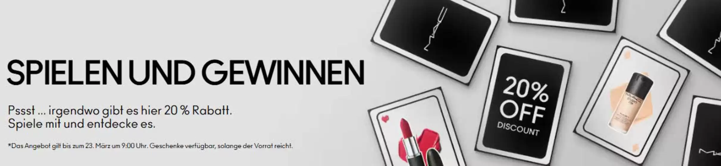 MAC Cosmetics Katalog in Gießen | Spielen Und Gewinnen | 2026-03-18T00:00:00.000Z - 2026-03-23T00:00:00.000Z
