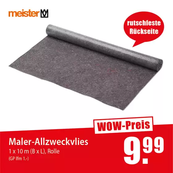 bauSpezi Katalog in Schwetzingen | Maler Allzweckvlies | 2026-03-18T00:00:00.000Z - 2026-04-01T00:00:00.000Z