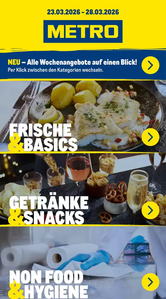 Metro Katalog in Mühlacker | Wochen-Angebote | 2026-03-23T00:00:00.000Z - 2026-03-28T00:00:00.000Z