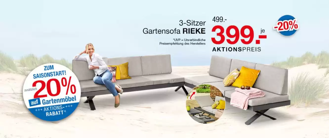 Ostermann Möbel Katalog in Freital | Zum Saisonstrart! | 2026-03-24T00:00:00.000Z - 2026-04-21T00:00:00.000Z