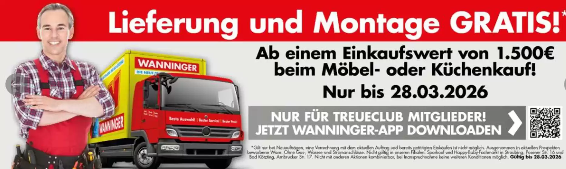 Möbel Wanninger Katalog in Straubing | Lieferung Und Montage Gratis! | 2026-03-24T00:00:00.000Z - 2026-03-28T00:00:00.000Z
