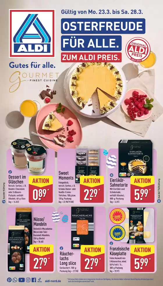 Aldi Nord Katalog in Großhansdorf | Aldi Nord flugblatt | 2026-03-23T00:00:00.000Z - 2026-03-28T00:00:00.000Z