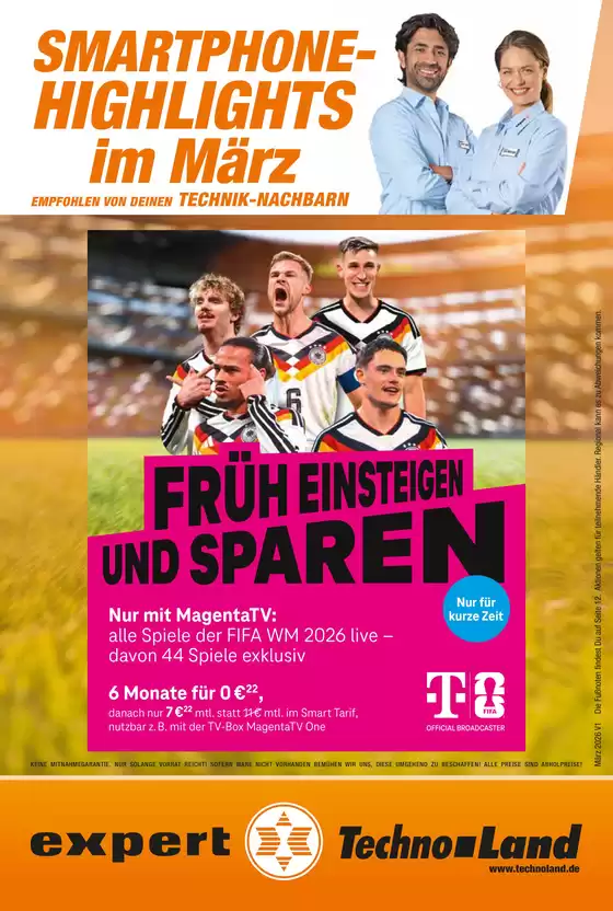 expert Techno Land Katalog in Coswig | Attraktive Sonderangebote für alle | 2026-03-01T00:00:00.000Z - 2026-03-31T00:00:00.000Z