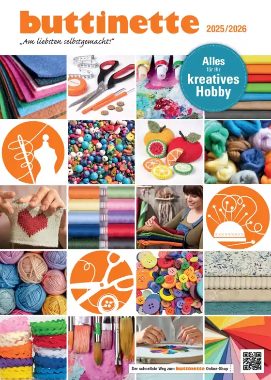 Buttinette Katalog in Ratingen | Kreativkatalog 20252026 | 2025-01-01T00:00:00.000Z - 2026-12-31T00:00:00.000Z