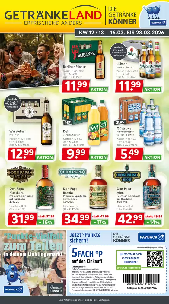 Getränkeland Katalog in Schmölln | Unsere besten Schnäppchen | 2026-03-16T00:00:00.000Z - 2026-03-28T00:00:00.000Z