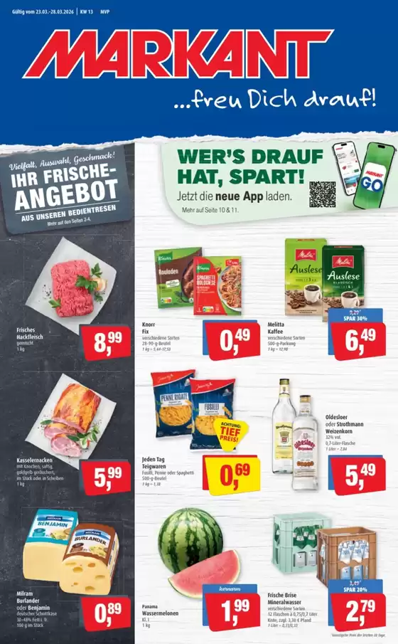 Markant Katalog in Gelsenkirchen | Attraktive Sonderangebote für alle | 2026-03-23T00:00:00.000Z - 2026-03-28T00:00:00.000Z